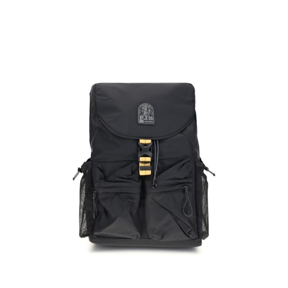 Parajumpers Black Nylon Men's Backpack